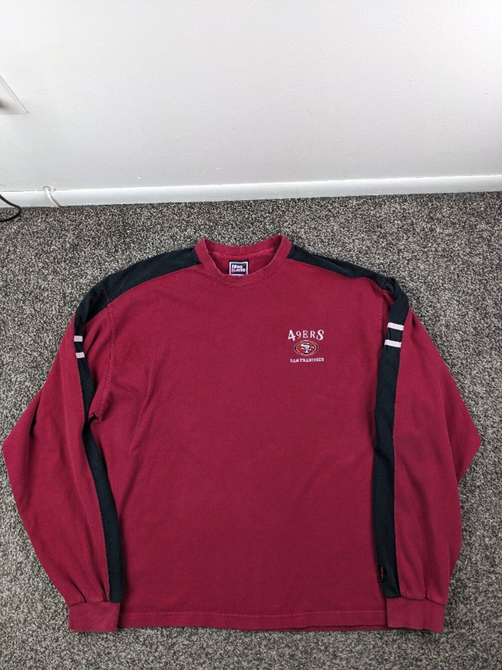 Vintage 90s San Francisco 49ers Sweatshirt Pro Player Embroidered Mens XL